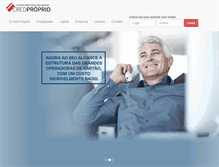 Tablet Screenshot of credproprio.com.br